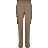 VELILLA Stretch-Hose mit Mehreren Taschen für Damen, beige, 44