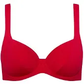 Lisca Unwattierter Bikini BH Portofino | Grösse: 44B | Farbe: Karmesinrot