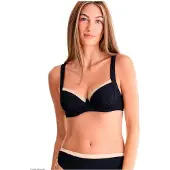 Lisca Unwattierter Bikini BH Sydney | Grösse: 46B | Farbe: Navy-Blau