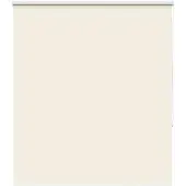 vidaXL Verdunkelungsrollo Cremeweiß 125x175cm Stoffbreite 121,6cm