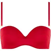 Lisca Gemoldefer Bikini BH Portofino | Grösse: 42B | Farbe: Rot