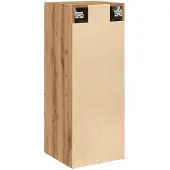vidaXL Wandschrank Artisan-Eiche 34,5x34x90 cm Holzwerkstoff
