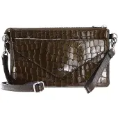 Golden Head Leder Handgelenktasche Umhängetasche Cayenne RFID Protect Mini-Tasche 8216 Toffee braun