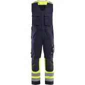 Blakläder Kombihose Inhärent 2887, Farbe:Marineblau/ High Vis Gelb, Größe:C58