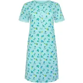 Lisca Nachtkleid Bloomy | Grösse: L | Farbe: Blau