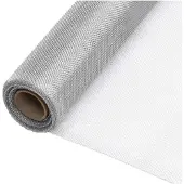 vidaXL Fliegengitter Aluminium 80x2000 cm Silbern