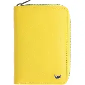 Golden Head Leder Geldbörse Madrid RFID Protect RV-Börse 3317 Sonnengelb