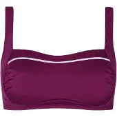 Lisca Unwattierter Bikini BH Uvita | Grösse: 46E | Farbe: Weinrot