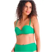 Lisca Gemoldefer Bikini BH Portofino | Grösse: 44D | Farbe: Grün