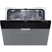 Oranier GSV360, Voll integriert, Standardgröße (60 cm), Tasten, 2 Korb/Körbe, Korb, Edelstahl