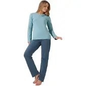 Lisca Pyjama Delightful | Grösse: XXL | Farbe: Blau