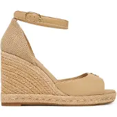 Tommy Hilfiger Espadrilles Plate High Wedge Espad FW0FW09517 Hellbeige
