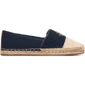 Tommy Hilfiger Espadrilles Script Crochet Espadrille FW0FW09502 Dunkelblau