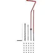 Toolcraft TO-5017512 Gevindreperationssats 30 dele M2.5