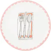 Blond Amsterdam Teller Besteck in Bunt - 26cm | Gr.: onesize