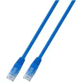 EFB Elektronik Elektronik 1m Cat6 Patch, 1 m, Cat6, U/UTP (UTP), RJ-45, RJ-45, Blau