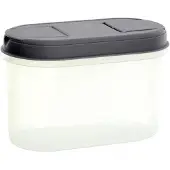 PLAST TEAM Trockenvorratsdose Margerit, 1,1 Liter, grau