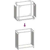 vidaXL Brennholzregal Weiß 60x28x65 cm Kaltgewalzter Stahl