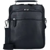 Leonhard heyden Umhängetasche Schultertasche Berlin Shoulder Bag Black schwarz