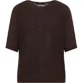 Cecil Dolman Pullover mit U-Boot-Ausschnitt in Brown Cacao | Gr.: L