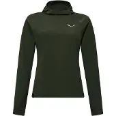 Salewa - Women's Puez Sun Hoodie - Fleecepullover Gr 40 oliv