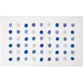 Homescapes BADEMATTE Punkte 50/80 cm, Baumwolle