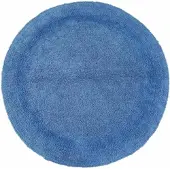 Homescapes BADEMATTE 80 cm rund, 100% Baumwolle, wendbar