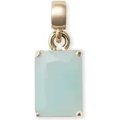 Daniel Wellington - Charming gold-plated pendant with amazonite Charms DW00401473