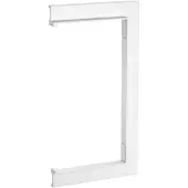 Rehau OBO 6132801 Wandabschlussblende SIGNA BASE 70x130 9010 84x160x10 Polycarbonat/Acrylnitril-Butadien-Styrol reinweiß RAL 9010 BRK WA70130 rws