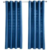 Homescapes ÖSENVORHANG Rajput blickdicht 2er-Set, 167/228 cm