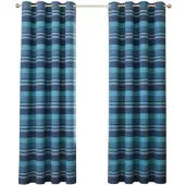 Homescapes ÖSENVORHANG Morocco blickdicht 2er-Set, 167/182 cm