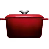Woll Bratentopf Iron Ø20cm 2,8l Chili Red, 2,8 l, Rot, Keramik, Gas, Halogen, Induktion, 20 cm, 110 mm, 4,72 kg