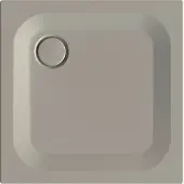 Bette BetteUltra Rechteck-Duschwanne mit Minimum-Wannenträger und BetteAntirutsch Pro, 750x750x25mm, 5529-416AE,T1