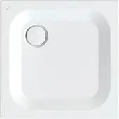 Bette BetteUltra Rechteck-Duschwanne mit Minimum-Wannenträger, 700x700x25mm, GlasurPlus, 5719-004PLUS,T1