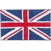 Homescapes BADEMATTE Union Jack 45/75 cm, Baumwolle