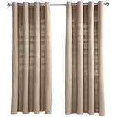 Homescapes ÖSENVORHANG Rajput blickdicht 2er-Set, 167/228 cm