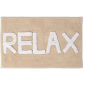 Homescapes BADEMATTE Relax beige 50/80 cm, 100% Baumwolle