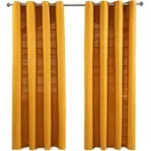 Homescapes ÖSENVORHANG Rajput blickdicht 2er-Set, 167/228 cm