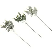 Homescapes KUNSTZWEIGE Eukalyptus 3er-Set, langstielig 68 cm