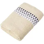 Homescapes HANDTUCH Geometric beige