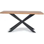 GINER Y COLOMER Nolira Esstisch aus Akazienholz, 78 cm x 180 cm x 90 cm