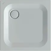 Bette BetteUltra Rechteck-Duschwanne mit Minimum-Wannenträger, 750x750x25mm, GlasurPlus, 5529-002PLUS,T1