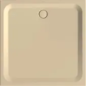 Bette BetteUltra Rechteck-Duschwanne mit Minimum-Wannenträger, 1300x1300x35mm, GlasurPlus, 5826-441PLUS,T1