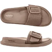 Holster Holster Laze Vegane Komfort-Pantoletten für Damen NATURAL 39