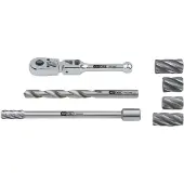 Ks Tools ABS-Sensoren-Reibahlen-Satz, 7-tlg ( 150.2480 )