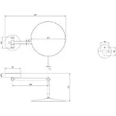 Villeroy & Boch TVA15101700061 Kosmetikspiegel Elements - Tender