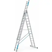 Zarges Mehrzweckleiter Skymaster X, LM, 3 x 14 Sprossen