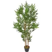 Homescapes KUNSTBAUM Bambus, 155 cm