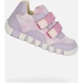 Geox Lila Mädchen-Schrittmacherschuhe Iupidoo 22