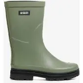 Aigle Unisex Mid Rain Regenstiefeletten (Größen ab 43) olivine 44